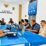 Perkuat Tata Kelola Aset Negara, Lapas Bandanaira Gelar Rapat Koordinasi Pengelolaan BMN Bersama KPKNL Ambon �