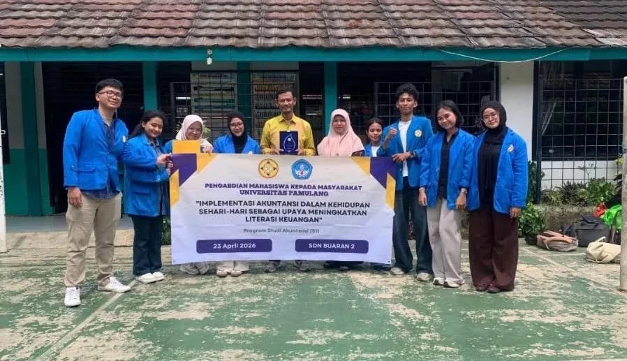 Mahasiswa Akuntansi Universitas Pamulang Tanamkan Literasi Keuangan Sejak Dini di SDN Buaran 2 Melalui Media "Pohon Uang"