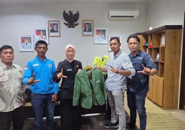 Wakil Bupati Lahat Widia Ningsih Terima Audiensi SMSI, Bahas Pelantikan Pengurus