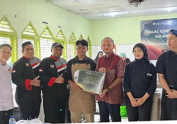 Santri Shohwatul Is'ad Sabet Juara 2 Halal Chef Competition Tingkat Regional