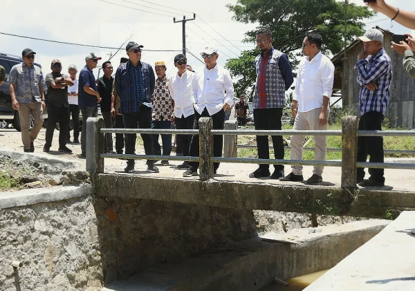 Petani Lebak Minta Wagub Banten Achmad Dimyati Bangun Irigasi Tersier