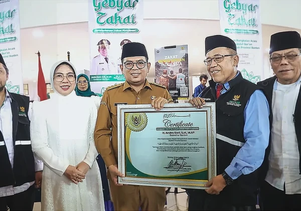 Gubernur Banten Andra Soni Dorong Zakat Jadi Modal Usaha Produktif