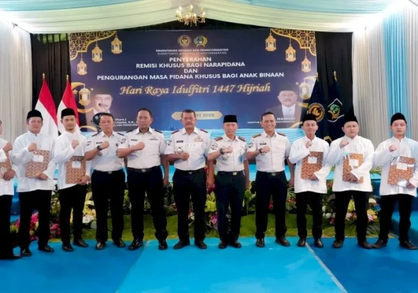 Dirjenpas Serahkan Remisi Khusus Idulfitri 1447 Hijriah di Lapas Gunung Sindur
