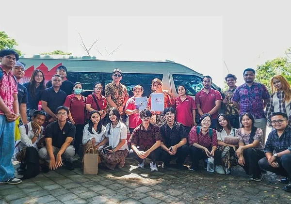 Himpunan Mahasiswa Bisnis Digital PIB College Gelar Donor Darah di Tabanan