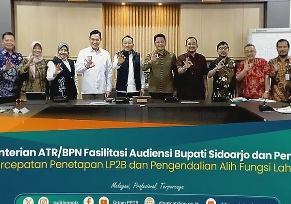 Kementerian ATR/BPN Dorong Percepatan Penetapan LP2B di Sidoarjo dan Pemalang