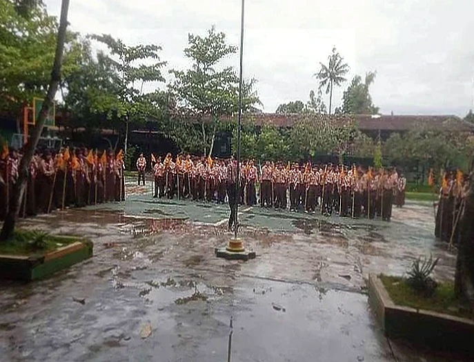 MTsN 4 Bantul Gelar Ekstrakurikuler Pramuka Perdana untuk 256 Siswa Kelas 7