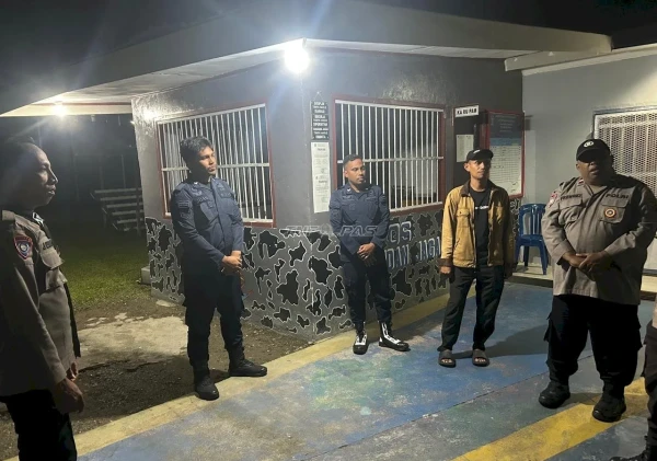 Lapas Piru Terima Patroli Sambang Polsek, Perkuat Sinergi APH di SBB
