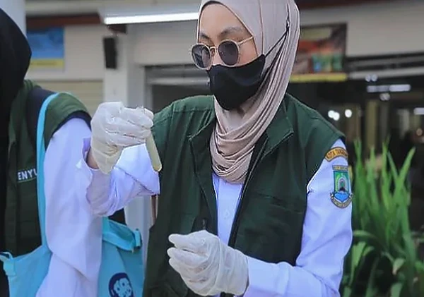 DKP Kota Tangerang Uji 200 Sampel Pangan di Pasar Anyar Jelang Idulfitri