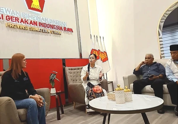 Gerindra Sumut Ajak SMSI Kawal Program Strategis Presiden Prabowo Subianto