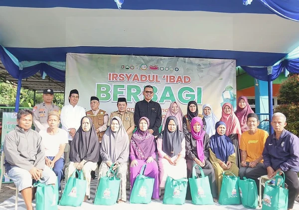Yayasan Irsyadul ‘Ibad Bagikan 448 Paket Ramadhan di Pandeglang dan Sekitarnya