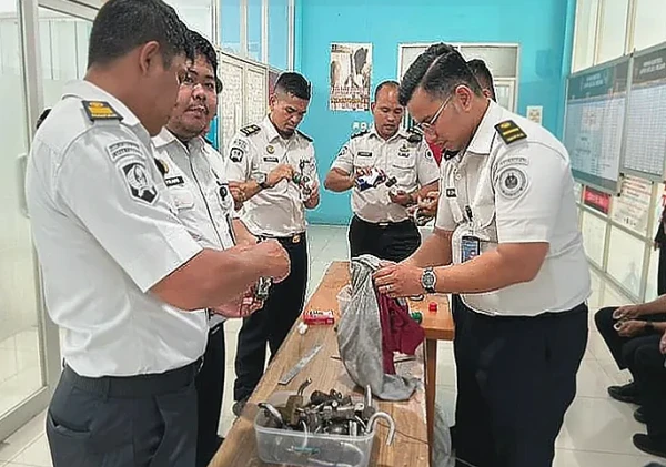 Lapas Kelas I Medan Perkuat Pengamanan Blok Hunian Lewat Pemeliharaan Sarana Rutin
