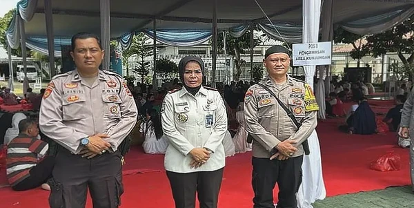 Layanan Kunjungan Idul Fitri di Lapas Bandar Lampung Terapkan Pengamanan Berlapis