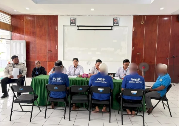 Bapas Amuntai Dampingi Hakim PN Rantau Awasi Pelaksanaan Putusan