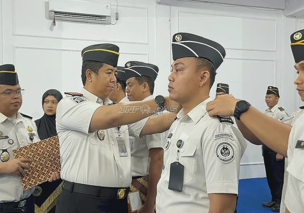 23 Pegawai Lapas Kotabaru Naik Pangkat, Kepala Lapas Beri Apresiasi Kinerja