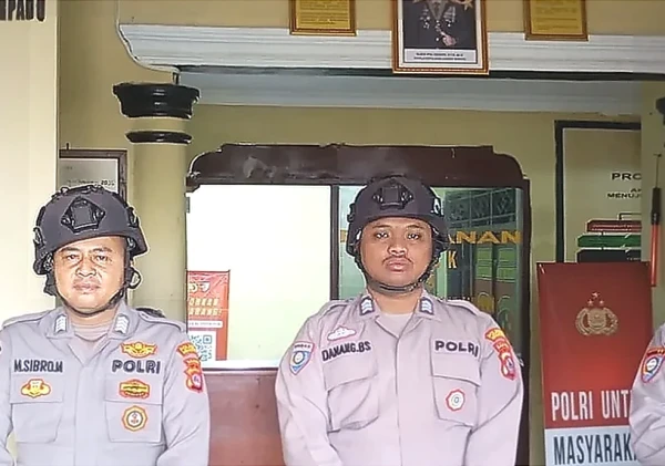 Polsek Kasemen Perketat Pengamanan Markas Komando Antisipasi Gangguan