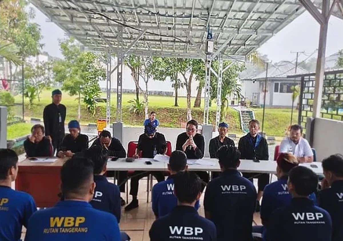 Rutan Kelas I Tangerang Usulkan Integrasi 12 Warga Binaan Lewat Sidang TPP