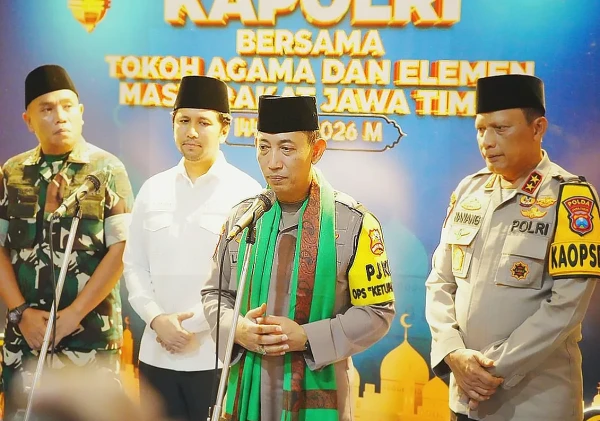 Kapolri Ajak Seluruh Elemen Bersatu Jaga Kamtibmas dan Dukung Program Presiden di Jatim