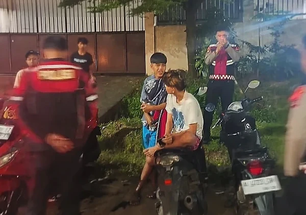 Polres Serang Patroli Malam di Cikande, Sasar Balap Liar dan Kenakalan Remaja