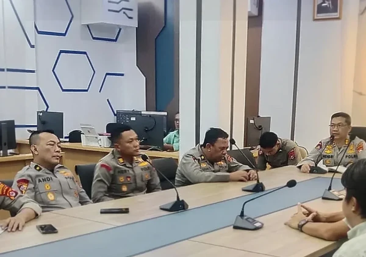 Kapolsek Serang Hadiri Rapat Koordinasi Pengamanan Banten Creative Fest Ramadhan Sale 2026