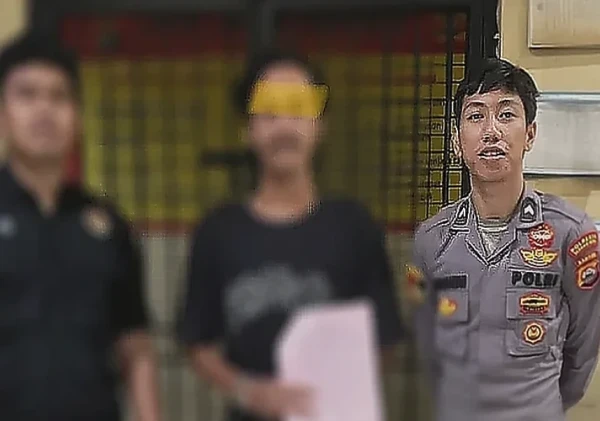 Polsek Kramatwatu Titipkan Tersangka Kepemilikan Senjata Api ke Rutan Polresta Serkot