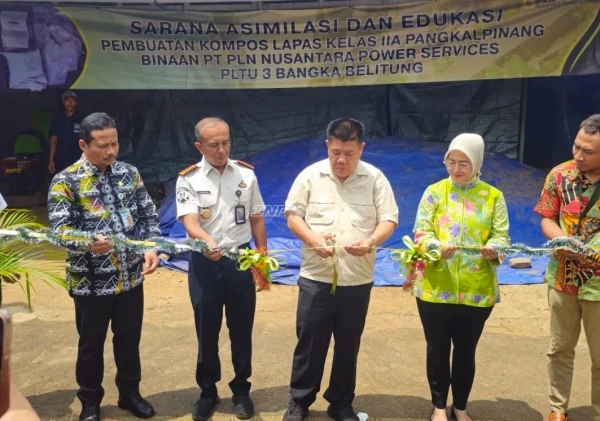 Lapas Pangkalpinang Kirim 6,5 Ton Kompos, Gubernur Bangka Belitung Apresiasi Pembinaan Warga Binaan