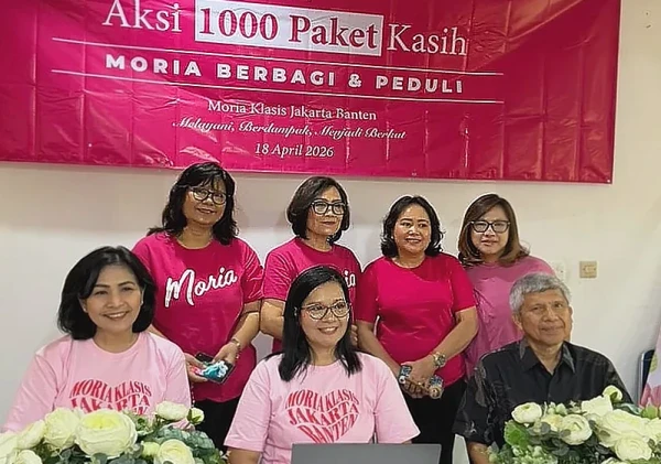 Moria GBKP Jakarta Banten Bagikan 1.000 Paket Kasih di Lima Wilayah