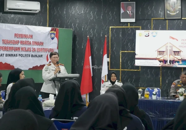 Lapas Perempuan Martapura Gandeng Polres Banjar Beri Edukasi KDRT dan Perkuat Keamanan
