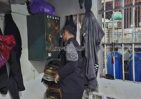 Rutan Rantau Gelar Razia Kamar Warga Binaan, Jaga Keamanan dan Ketertiban