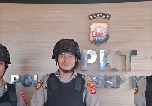 Polsek KSKP Merak Gelar Sispam Mako, Pastikan Keamanan Markas dan Kesiapsiagaan Personel