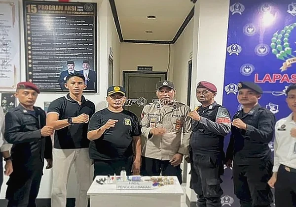 Lapas Wahai dan Polsek Gelar Razia Gabungan, Amankan Barang Terlarang Usai Lebaran