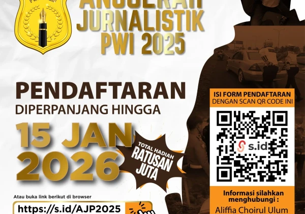 Antusiasme Tinggi Wartawan, Deadline AJP Award 2025 Diperpanjang hingga 15 Januari