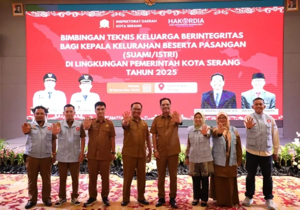Pemkot Serang Gelar Bimtek Keluarga Berintegritas untuk Perkuat Integritas ASN