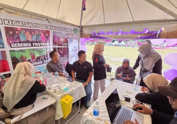 Puskesmas Kosambi Buka Layanan Cek Kesehatan Gratis di HKN ke-61