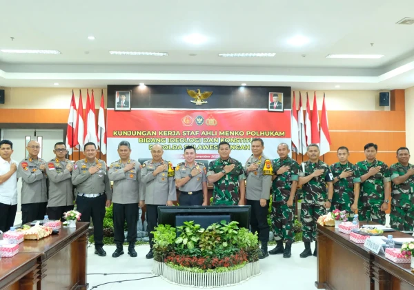 Jelang Pemilu 2024, Polda Sulteng Gelar Rakor Netralitas ASN, TNI dan Polri