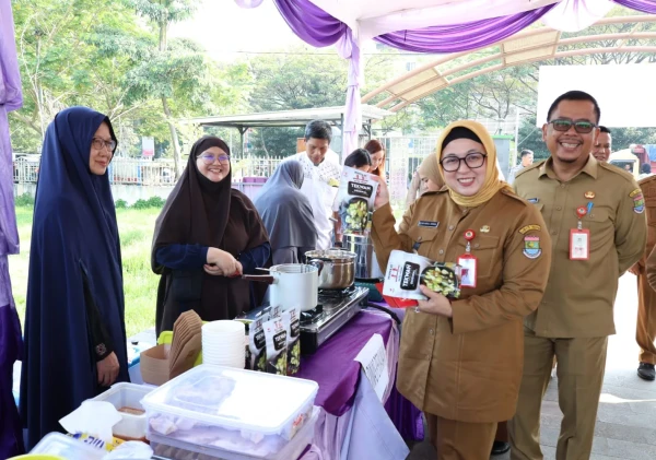 Jelang Idul Adha, Wabup Tangerang Tinjau Gerakan Pangan Murah dan Bazar UMKM