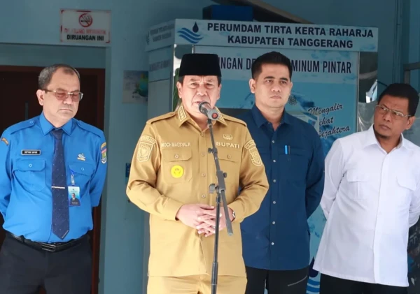 Raih Predikat PDAM Sehat 5 Kali Berturut-turut, Bupati Apresiasi Perumdam TKR  