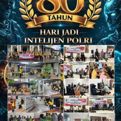 Ditintelkam Polda Jambi Peringati Hari Jadi Fungsi Intelijen Polri Ke-80