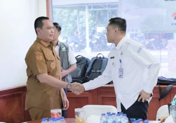 Wali Kota Serang Kunjungi Posko OCM, Perkuat Upaya Penanggulangan Banjir