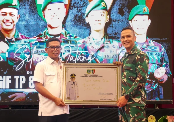 Gubernur Banten Tekankan Pentingnya Kolaborasi dengan Brigif TP 87/Salakanagara
