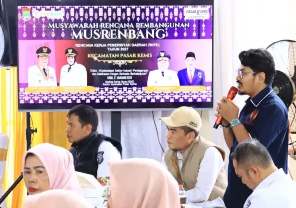 Kecamatan Pasar Kemis Tetapkan Arah Pembangunan 2027, Fokus pada Pemberdayaan UMKM