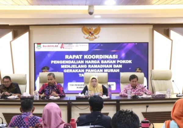 Pemkab Tangerang Gelar Rakor Pengendalian Harga Bahan Pokok Menjelang Ramadan