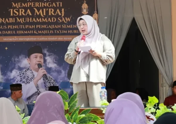 Wabup Tangerang Hadiri Peringatan Isra Mi'raj dan Penutupan Pengajian di Desa Cicayur
