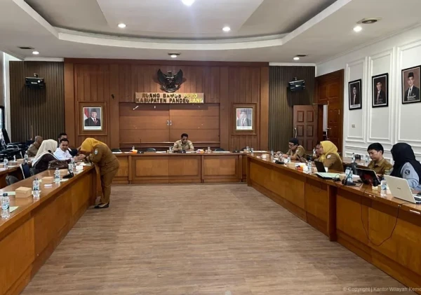 Kanwil Kemenkumham Banten Kawal Penyusunan Propemperda Kabupaten Pandeglang Tahun 2026