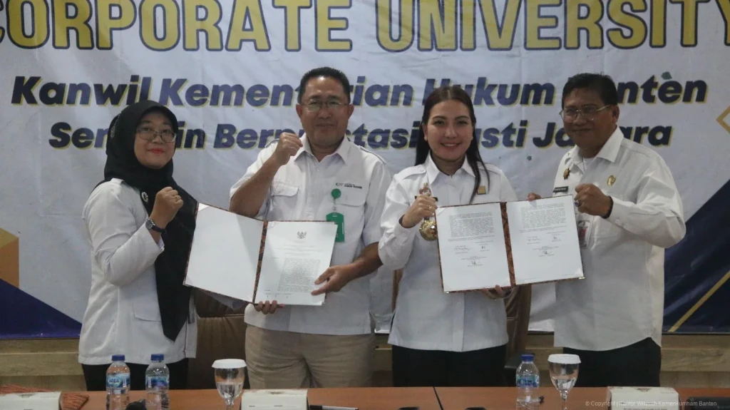 Kanwil Kemenkumham Banten Dampingi Pembahasan Dua Raperda Strategis Kota Cilegon