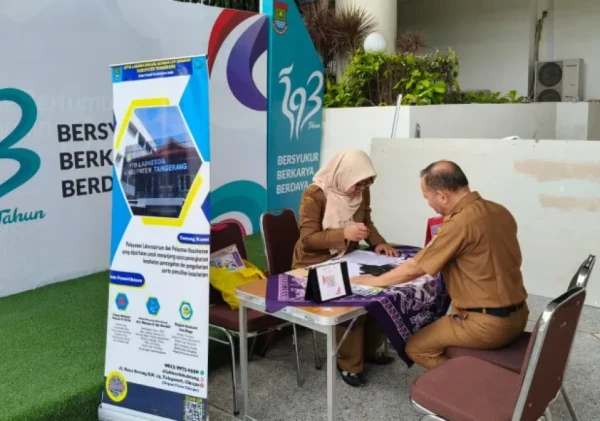 Pemeriksaan Kesehatan Laboratorium Rutin bagi Pegawai Pemerintah Kabupaten Tangerang