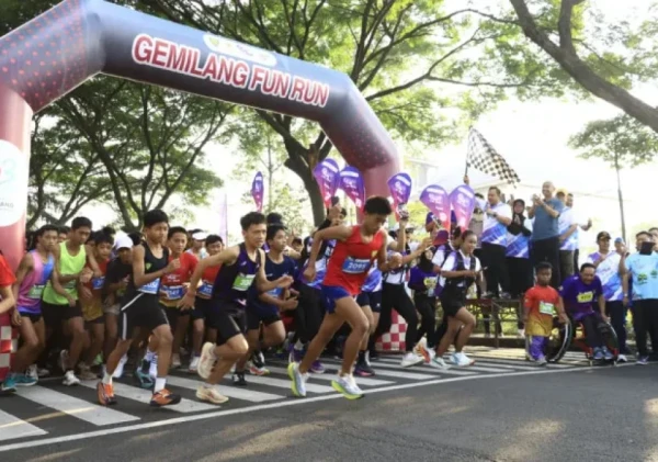 Ribuan Warga Tumpah Ruah di Gemilang Fun Run 5K, Meriahkan HUT ke-393 Kabupaten Tangerang dan Haornas ke-42