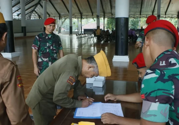Grup 1 Kopassus Gelar Komunikasi Sosial Bersama Keluarga Besar TNI