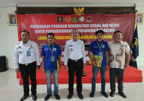 LAPAS CILEGON RESMI GELAR PROGRAM REHABILITASI NARKOTIKA UNTUK WARGA BINAAN