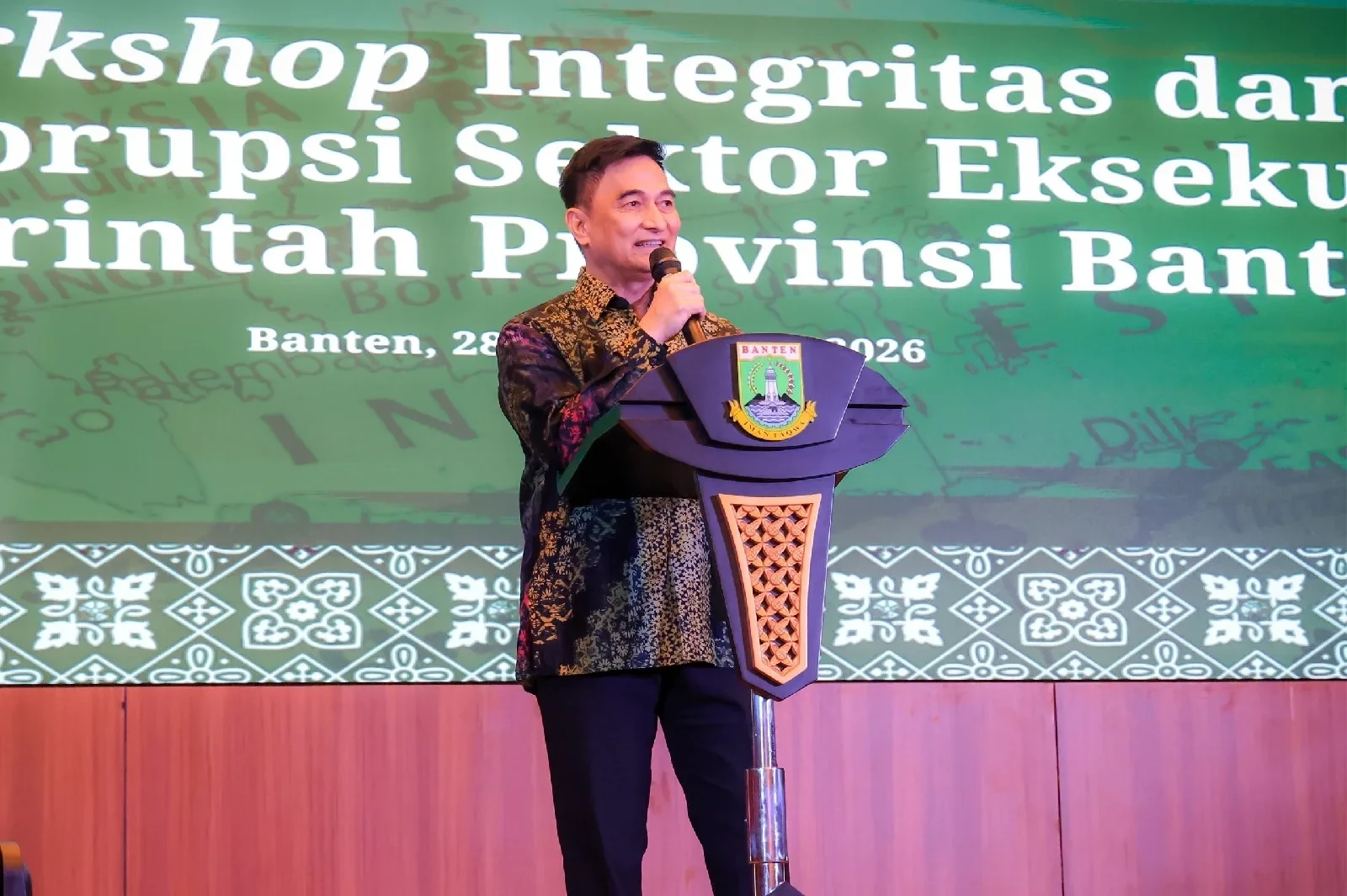 Wagub Banten Ingatkan Pejabat Tak Tergoda Jabatan dan Korupsi