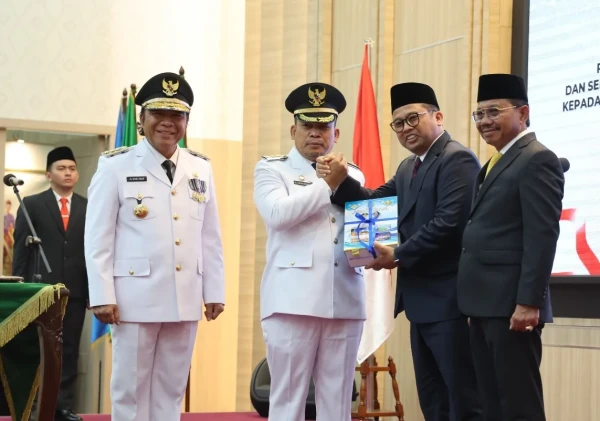 Pelantikan dan Serah Terima Jabatan PJ Wali Kota Tangerang